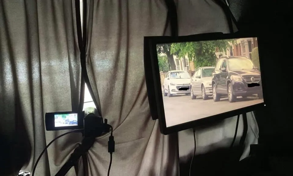 Professional surveillance monitoring equipment